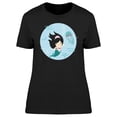 thumbnail image 1 of Lovely Kawaii Girl Cartoon T-Shirt Women -Image by Shutterstock, Female XX-Large, 1 of 2