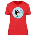 thumbnail image 1 of Lovely Kawaii Girl Cartoon T-Shirt Women -Image by Shutterstock, Female x-Large, 1 of 2