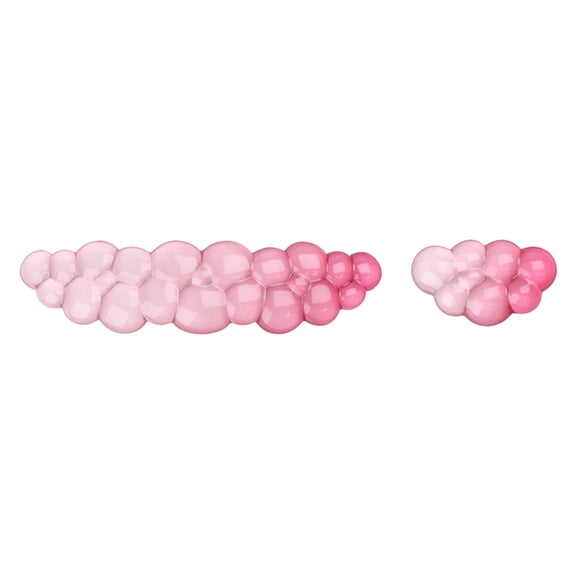 Lovely Keyboard And Mouse Wrist Rest Pad Waterproof Easy Ergonomic Cloud Shape Designing Prevents Arm Fatigue