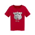 thumbnail image 1 of Lovely Koalas Couple Embracing T-Shirt Toddler -Image by Shutterstock,  4 Toddler, 1 of 2