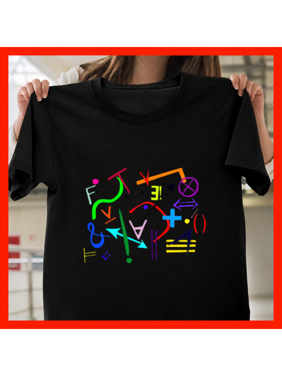 Lovely Logic Philosophy Critical Thinking Cute Brain Art Unisex T-Shirt, S-3XL