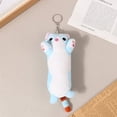 thumbnail image 1 of Lovely Long Cat Plush Doll Toys Soft Stuffed Animal Keychain Backpack Pendant For Kids Girls Birthday Gifts, 1 of 15