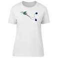 thumbnail image 1 of Lovely Long Tail Hummingbird T-Shirt Women -Image by Shutterstock, Female Medium, 1 of 2
