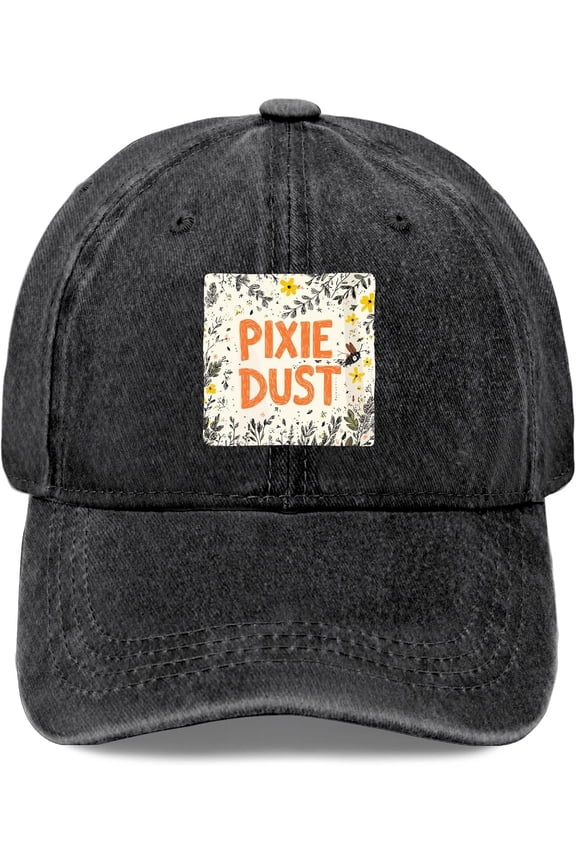 Lovely Magical Pixie Hats for Men Baseball Caps Low Washed Dad Hats