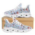 thumbnail image 1 of Lovely Medical Hospital Cartoon Print Female Mesh Sneakers Breathable Comfortable Platform Shoes Light Couple Nurse Tennis, 1 of 7