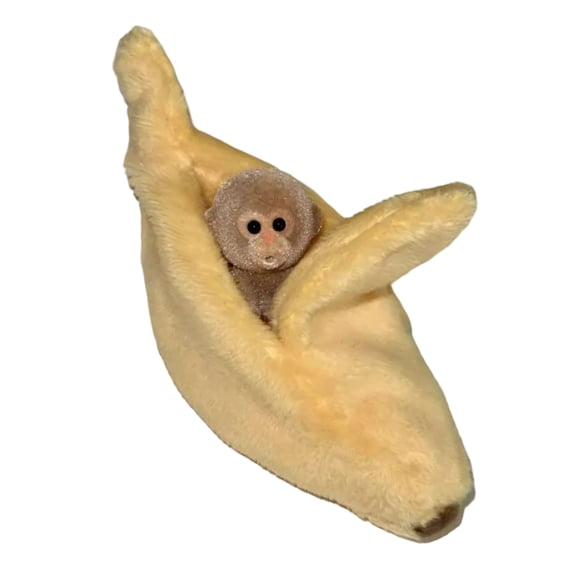 Lovely Monkey Plush Doll with Banana Soft Stuffe Decors Healings Dopamines Plush Toy Home Decorations Christmas Gift