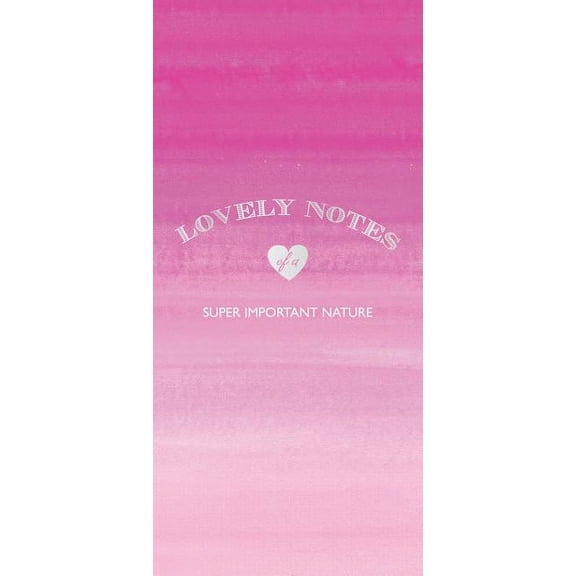 Lovely Notes: Pink Ombre (Paperback)