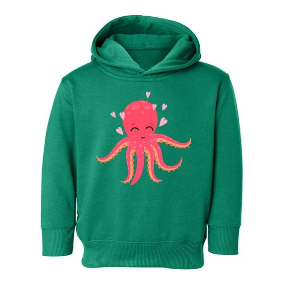 Lovely Octopus Hoodie Toddler -Image by Shutterstock, 4 Toddler