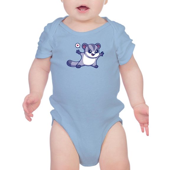 Lovely Opossum Bodysuit Infant -Image by Shutterstock,  6 Months