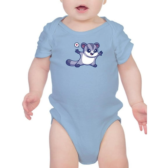 Lovely Opossum Bodysuit Infant -Image by Shutterstock,  Newborn