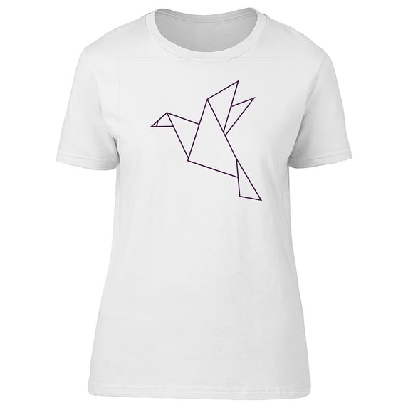 Lovely Origami Bird Tee Men's -Image by Shutterstock
