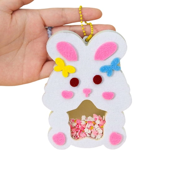 Lovely Ornament Crafting Set NonWoven Craft Project Making Materials Creative Gift For Children Party Gathering