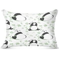 thumbnail image 1 of Lovely Panda Body Pillow Cover with Zipper, Soft and Cozy Fuzzy Fleece Body Pillow Case Cover 21 x 54 in, Plush Long Body Pillow Pillowcase for Fall and Winter Home Decor Gifts, 1 of 7
