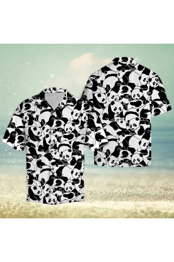 Lovely Panda Hawaiian Shirt