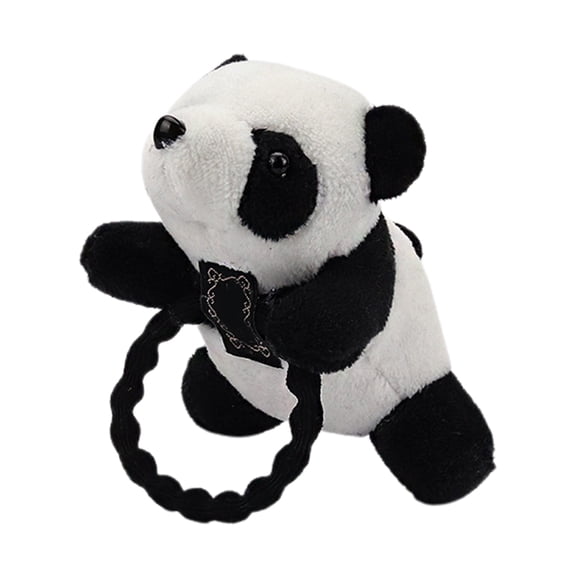 Lovely Panda Headdress Shaggy Women for Head Accessories Cartoon Headband Brooch Clothing Accessories for Kids Adu