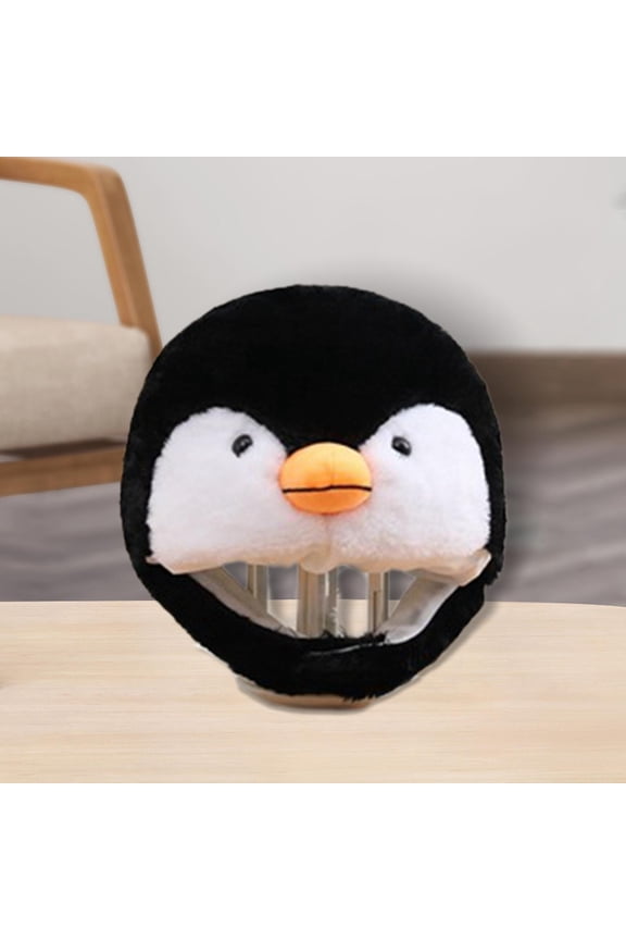 Lovely Penguin Plush Hat Ski Hat Soft Costume Beanie Cartoon Plush Hat Photo Props for Holiday Winter Cosplay Children Unisex