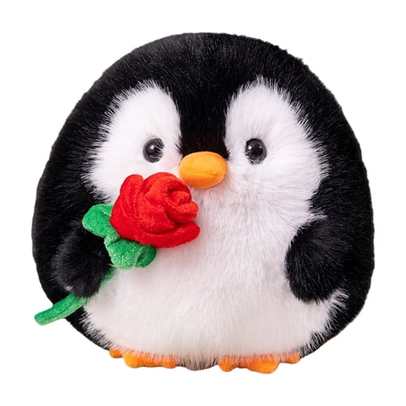 Lovely Penguinss Stuffed Toy Soft Hugging Doll Soothing Comfort Gifts for Girls Room Decor