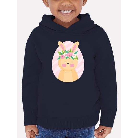 Lovely Pink Easter Bunny Hoodie Toddler -Image by Shutterstock,  4 Toddler