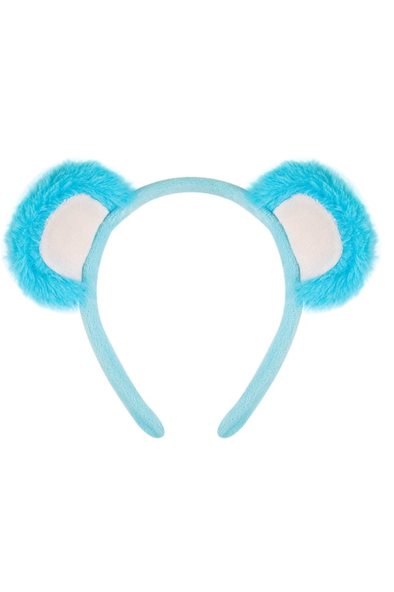 Lovely Plush Bear Ear Headband for Women Girl Birthday Party Gathering Headpiece School Event Accessory Stage Hairhoop