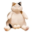 thumbnail image 1 of Lovely Plush Cat Doll Cute Cartoon Soft Stuffed PP Cotton Pillow Sleeping Pillow Hugging Snuggly Doll Toy Gift for Kids Girlfriend Gift - 35cm 35cm, 1 of 10