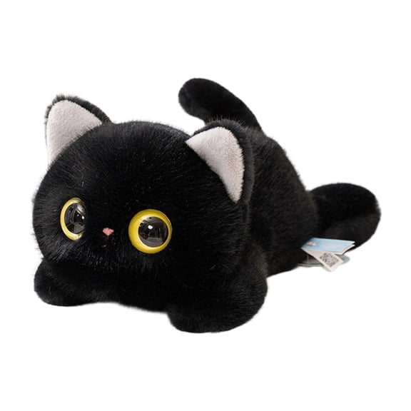 Lovely Plush Cats Toy Big Eye Soft PP Cotton Filling Comforting Kitten Doll