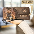 thumbnail image 1 of Lovely Pug Print Women Wallets Kawaii Leather Card Holder High Quality Female Purse Zipper Wallet Personalized Dog Lovers Gifts, 1 of 7