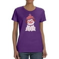 thumbnail image 1 of Lovely Pug T-Shirt Women -Smartprints Designs, Female Medium, 1 of 4