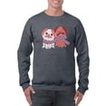 thumbnail image 1 of Lovely Pugs Sweatshirt Men -Smartprints Designs, Male 3X-Large, 1 of 4
