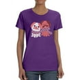thumbnail image 1 of Lovely Pugs T-Shirt Women -Smartprints Designs, Female Medium, 1 of 4