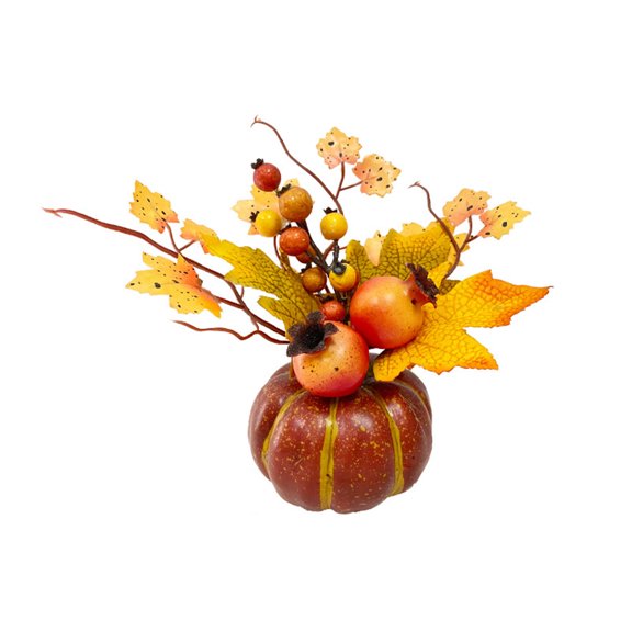 Lovely Pumpkin Statue Home Room Table Decors for Select Shop Boutiques Gift Shops TV-Cabin Display Halloween