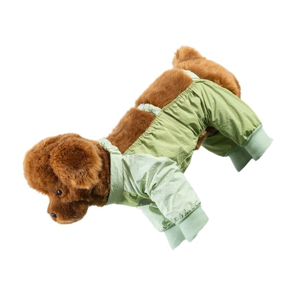 Lovely Puppy Pullover Jumpsuit Sweatshirt Waterproof Four-Legged Apparel Costume Pet Outfit Party