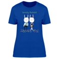 thumbnail image 1 of Lovely Rabbit Doodles Tee Women's -Image by Shutterstock, 1 of 1