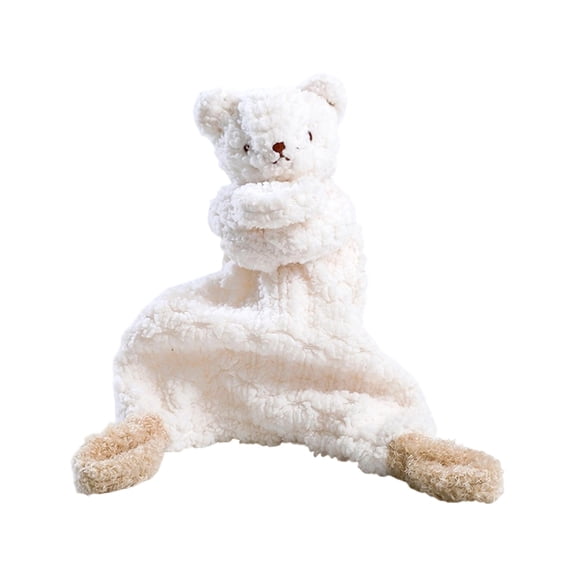 Lovely Rabbits Hand Puppet Figure Toy Soothing Sweet Hugging Doll Shower Gifts Rabbits Washable Doll for Toddler Kids