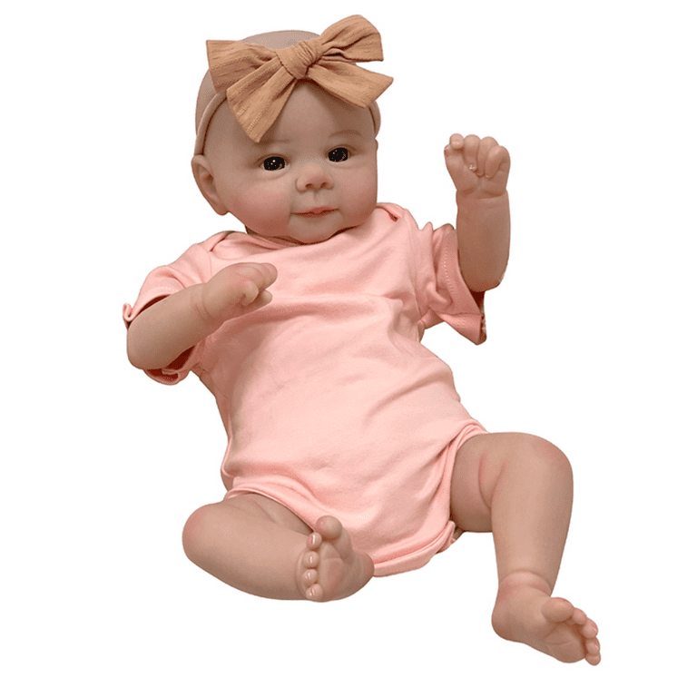 Lovely Real Reborn Baby Dolls 19 inch 48cm Lifelike Newborn Baby Dolls  Realistic Looking Baby Doll Toy Gift 