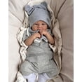 thumbnail image 1 of Lovely Reborn Baby Dolls - 17" Realistic Baby Doll Lifelike Baby Boy Real Life Baby Doll with Cloth Body with Accessories Gifts for Kids 3+, 1 of 6