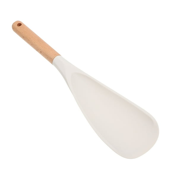 Raindrops 1Set 7.5x2.8in Non-Stick and Reusable Rice Spoon for Housewives and Families Cooking