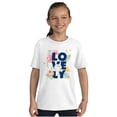 thumbnail image 1 of Lovely Roses Floral Cute Romantic Girls Kids T Shirt Tees Teen Brisco Brands L, 1 of 6