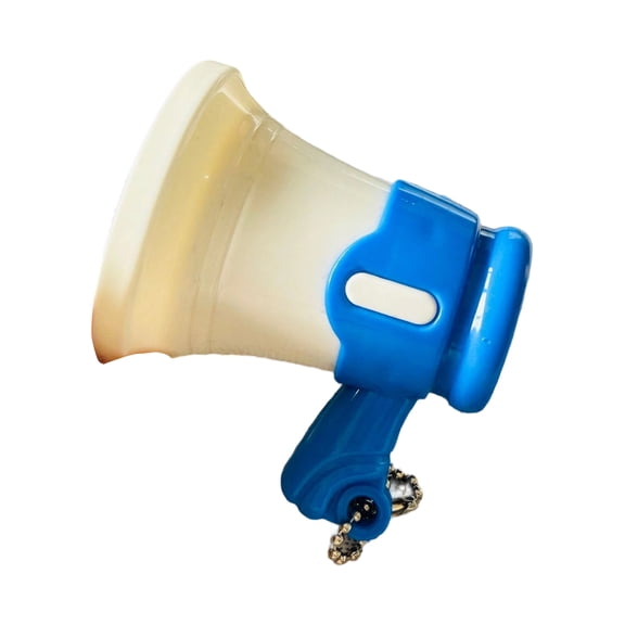 Lovely Small Voice Recorder Keyring Novelty Press Button Sound Effect Decorative for Daily Fun & Creative Accessories