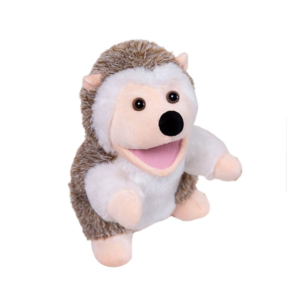 Lovely Stuffed Hand Puppet Movable Mouth Plush Toy For Preschool Learning Interactive Storytelling Pretend Play Games