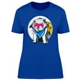 thumbnail image 1 of Lovely Superhero Ferret Sketch T-Shirt Women -Image by Shutterstock, Female x-Large, 1 of 2