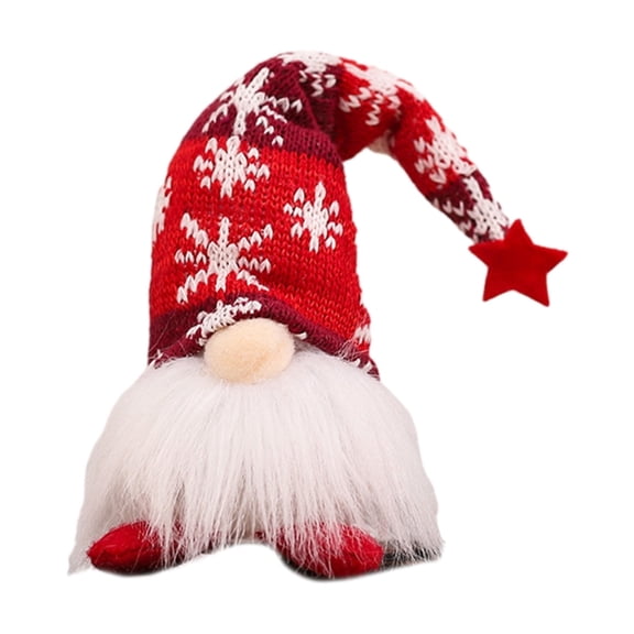 Lovely Thanksgiving Decorations Glowing Gnome Doll with Long Cap Rudolph Dwarf Elves Figurine Doll Harvest Thanksgiving