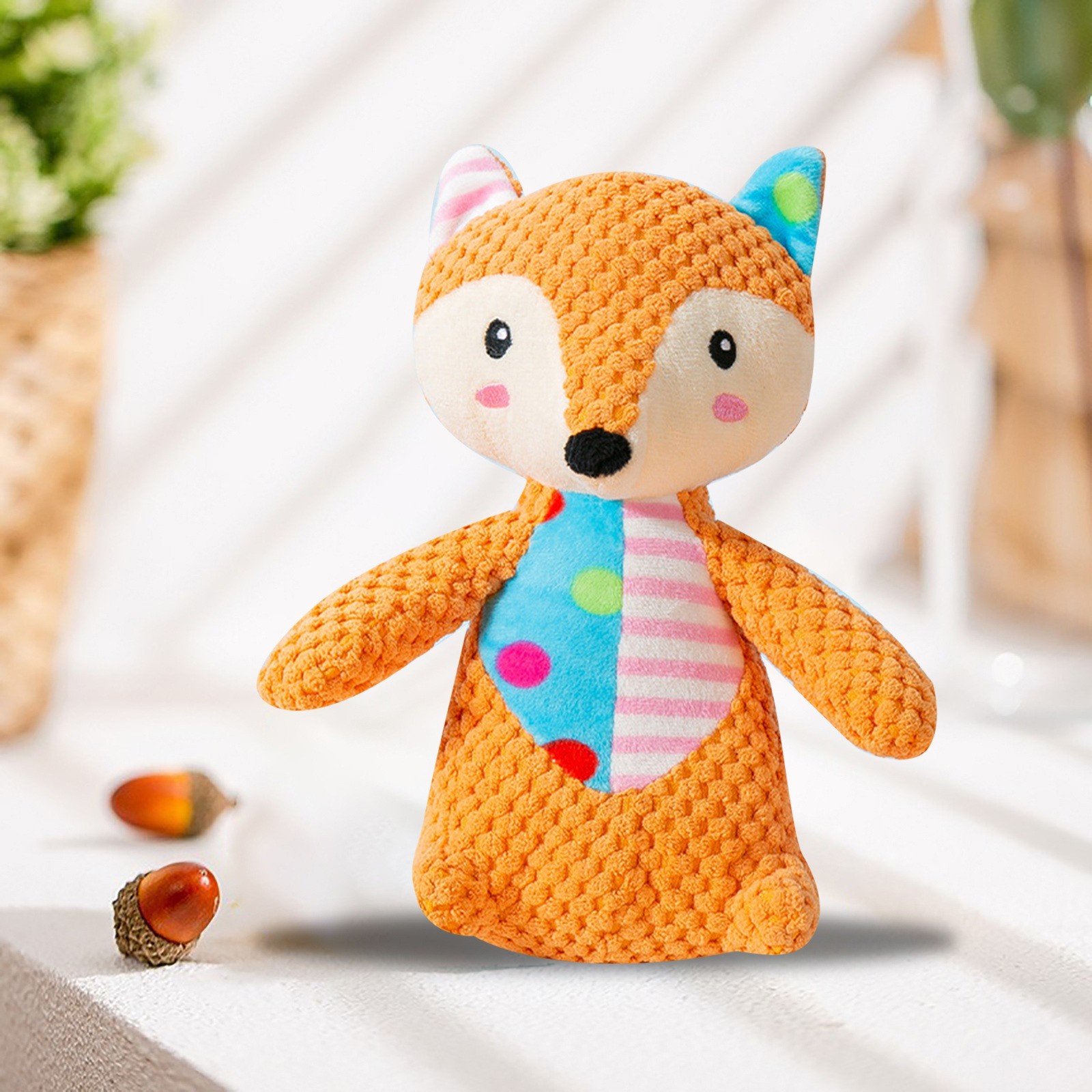 Lovely Toys Robust Pig Immortal Squeaker Plush Toy For Aggressive