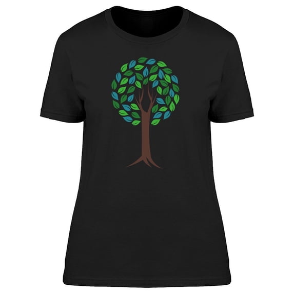 Lovely Tree, Nature Doodle Tee Women's -Image by Shutterstock