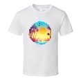 thumbnail image 1 of Lovely Tropical Beach Tee Novelty Tropical Tshirt Summertime Lover T Shirt, 1 of 1