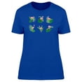 thumbnail image 1 of Lovely Tropical Flamingos T-Shirt Women -Image by Shutterstock, Female XX-Large, 1 of 2
