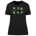 thumbnail image 1 of Lovely Tropical Flamingos T-Shirt Women -Image by Shutterstock, Female XX-Large, 1 of 2