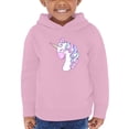 thumbnail image 1 of Lovely Unicorn Portrait Peaceful Hoodie Toddler -Image by Shutterstock,  5 Toddler, 1 of 4