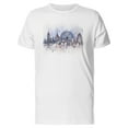 thumbnail image 1 of Lovely Watercolor London City T-Shirt Men -Image by Shutterstock, Male 4X-Large, 1 of 4