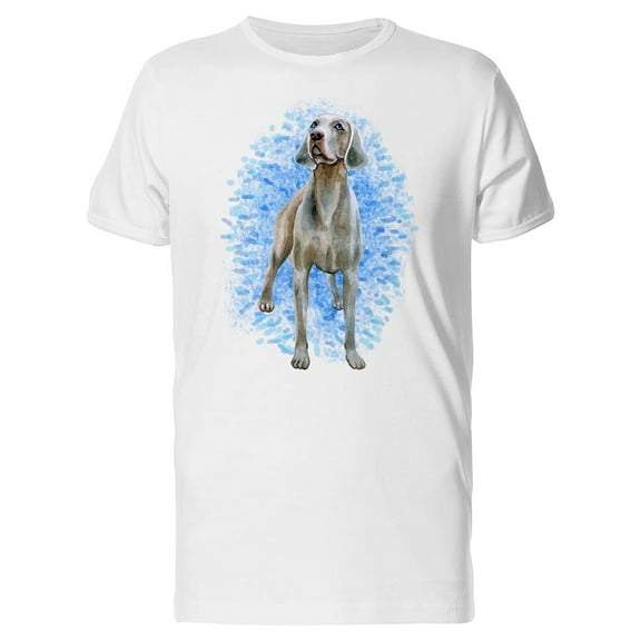 Lovely Weimaraner Dog T-Shirt Men -Image by Shutterstock, Male x-Large