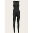 thumbnail image 1 of Lovelywholesale Zipper Design Basic Solid Jumpsuit, 1 of 4
